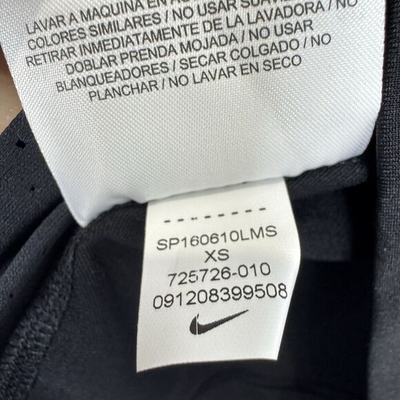 Nike Pro Hypercool Tank Top Size XS Black Mesh Base Layer Competition Racerback - Picture 12 of 12